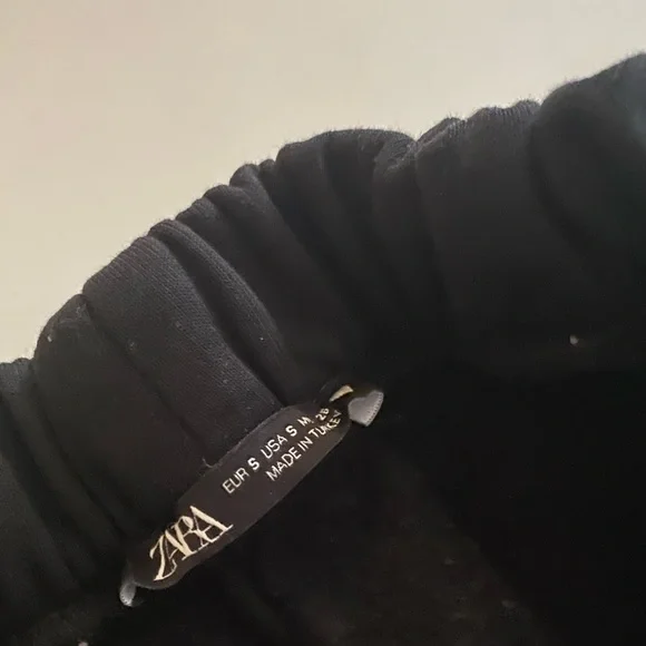 ZARA Black Sweatpants - Picture 6 of 6